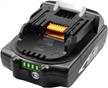 power up your tools with 3.0ah 18v bl1830b battery replacement for makita lithium-ion batteries with led indicator logo