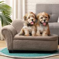 snuggle up with hollypet storage pet sofa bed - perfect for small & medium dogs and cats! logo