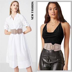 img 3 attached to ALAIX Stretchy Dresses Jumpsuit Waistband Women's Accessories ~ Belts