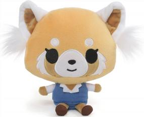 img 4 attached to GUND Sanrio Aggretsuko Happy Plush: A Must-Have For Red Panda Lovers!