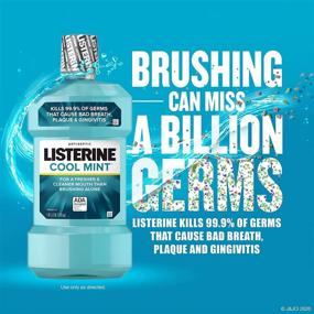 img 1 attached to 🦷 LISTERINE Antiseptic Mouthwash for Gingivitis Care & Fresh Breath - Oral Rinse