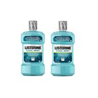 🦷 listerine antiseptic mouthwash for gingivitis care & fresh breath - oral rinse логотип