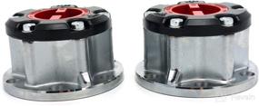 img 1 attached to 🔒 koxuyim Pair Free Wheel Locking Hub MT for Toyota HILUX LN167 LN166 RZN169 LN172 (2 Pack)