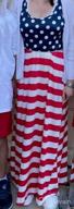 img 1 attached to Matching Mommy and Me American Flag Maxi Dresses for 4th of July Beach Fun review by Anil Jaimes