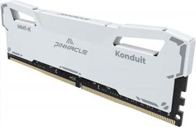 img 2 attached to White Timetec Pinnacle Konduit 16GB KIT(2X8GB) DDR4 3600MHz PC4-28800 CL18-22-22-42 XMP2.0 Overclocking 1.35V RAM For AMD And Intel Gaming Desktop PCs