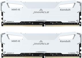 img 4 attached to White Timetec Pinnacle Konduit 16GB KIT(2X8GB) DDR4 3600MHz PC4-28800 CL18-22-22-42 XMP2.0 Overclocking 1.35V RAM For AMD And Intel Gaming Desktop PCs