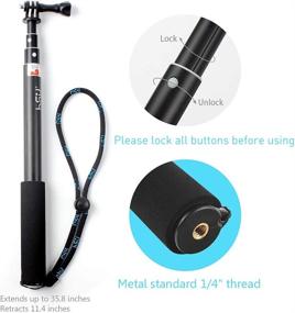 img 2 attached to HSU Extendable Stick，Waterproof Handheld Compatible