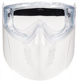 img 4 attached to MSA 10150069 Sightgard Industrial Safety Goggles With Vertoggle Faceshield - Impact & Splash Protection, Polycarbonate (PC), Anti-Fog, Anti-Scratch