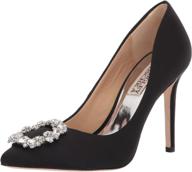 👠 electric cher women's pumps by badgley mischka logo