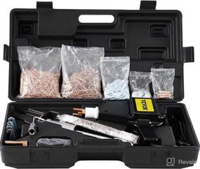 img 4 attached to 🚗 Mophorn Dent Puller Stud Welder Kit - 110V Spot Welder & 800 VA Dent Repair Kit with 1000 Nails for Car Body Panel