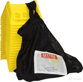 img 4 attached to Plastic Protectors Ratchet Carrying Case Yellow Safety