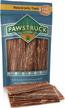 dog jerky treats (4"-6" strips, 15 pack) joint health 100% beef chews - bulk, gourmet gullet straps - naturally rich in glucosamine & chondroitin - promotes healthy joints by usa company logo
