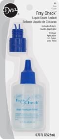 img 3 attached to Clear Liquid Seam Fray Sealant By Dritz Check - 0.75 Fluid Ounce