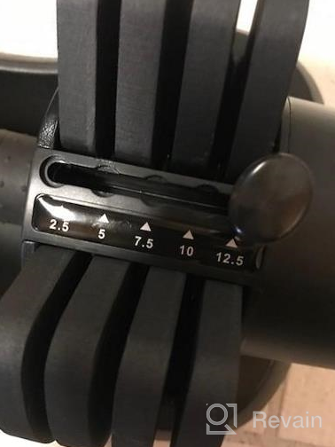 img 1 attached to Adjustable Dumbbell Set Free Weights - 12.5/27.5/44/55/66 Lbs For Men Women Full Body Workout Home Gym Fitness review by Jay Chenier