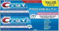 crest pro health fluoride sensitive toothpaste oral care logo