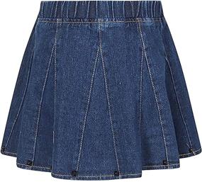 img 3 attached to 🏻 Ameyda Kids Elastic Scooter Skirts & Skorts for Toddler Girls' Clothing