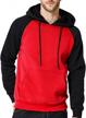 men's pullover hoodie by duofier - kangaroo pocket & cozy comfort! logo