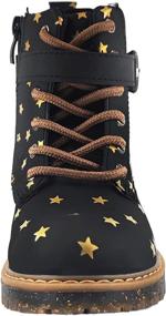 img 3 attached to 👞 TZJS Waterproof Zipper Lace Up Outdoor Boys' Boots: Durability and Style Combined