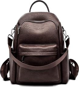 img 4 attached to 👜 Kivipy Multipurpose Designer Shoulder Women's Handbags & Wallets in Fashion Backpacks