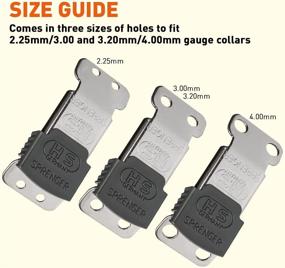 img 2 attached to 🐶 Sprenger ClicLock Fastener Stainless Steel Buckle: Quick Release Dog Training Collar Buckle for Small Medium Large Dogs