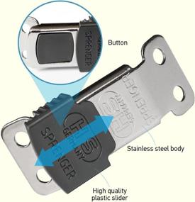 img 3 attached to 🐶 Sprenger ClicLock Fastener Stainless Steel Buckle: Quick Release Dog Training Collar Buckle for Small Medium Large Dogs