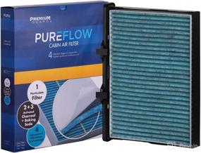 img 3 attached to Cabin Air Filter PC6205X by Pureflow – Compatible with 2008-2017 Buick Enclave, 2009-2017 Chevrolet Traverse, 2017 GMC Acadia Limited, 2007-2016 Acadia, and 2007-2010 Saturn Outlook