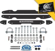 🔧 enhance performance with supreme suspensions - 2" full lift kit for 2015+ honda rubicon trx 500 and honda rancher irs trx 420 - high-strength steel lift brackets pro kit with race-ready whip flag логотип