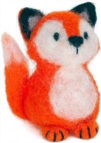 img 4 attached to 🦊 Craft Delight: Dimensions Fox Felt Animals Needle Felting Kit, A Compact Masterpiece!