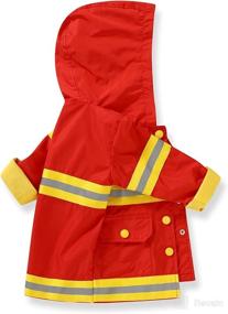 img 4 attached to Adorable Cartoon Duck Raincoat Hoodie Zipper Coat Outfit for Toddler Baby Boys and Girls