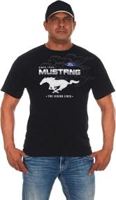 img 3 attached to Футболка JH Design Mustang T Shirt US05 черного цвета для автомобильных энтузиастов: одежда