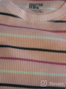 img 7 attached to Детская одежда для девочек: Spotted Zebra 👧 длинные рукава для малышей, футболки и блузки