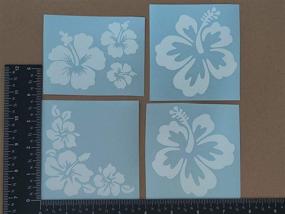 img 3 attached to Hibiscus Decal Hawaiian Flower Decals Exterior Accessories