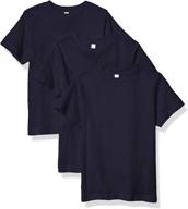 aquaguard heavyweight ringspun t shirt 3 charcoal boys' clothing via tops, tees & shirts logo