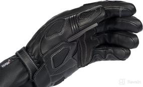 img 1 attached to Winter Motorcycle Gloves for Men - Cortech Scarab 2.0