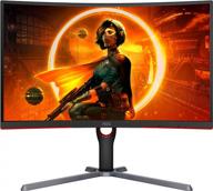 aoc cq27g3s frameless 2560x1440 freesync 165hz gaming g3 series monitor with adjustable height and adaptive sync technology logo