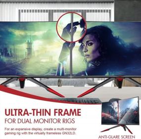 img 1 attached to Viotek GN32LD QHD 32 Inch Curved Gaming Monitor - 144Hz Refresh Rate, 2560X1440 Resolution, FreeSync and Anti-Glare Technology, Adjustable Stand, HDMI and DVI Input