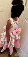 img 1 attached to 👧 Kids Special Occasion Dress for Flower Girls – NSSMWTTC Pageant Party Dresses review by Dedra Whitebird