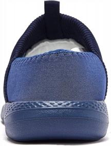 img 1 attached to Men'S Winter Slippers: Warm, Waterproof & Fuzzy Slip-Ons For Indoors And Outdoors!