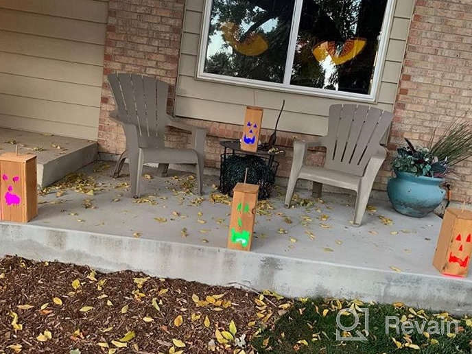 img 1 attached to Transform Your Holiday Party With Creatrek'S Submersible LED Lights: Waterproof, Battery-Operated, And Perfect For Hot Tubs, Backyards And Pumpkins! review by Ben Daugherty