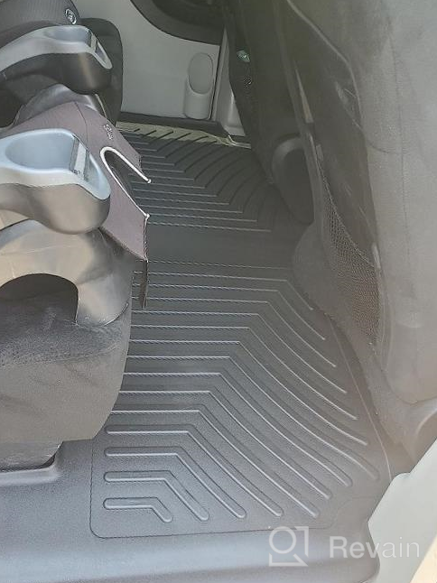 img 1 attached to All-Weather Protection For Your Dodge Grand Caravan & Chrysler Town & Country With OEDRO Floor Mats Full Set Liners review by David Dortch