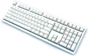 img 1 attached to Обновите свою клавиатуру с помощью нашего 108-клавишного набора бесшовных клавишных колпачков PBT с белой подсветкой