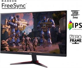 img 3 attached to Acer VG240Y Bmiix FREESYNC Technology 23.8", 1920X1080P, 75Hz, Frameless, HD, HDMI