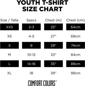 img 3 attached to Comfort Colors Unisex T Shirt 9018 Boys' Clothing ~ Tops, Tees & Shirts