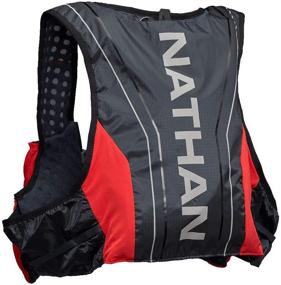 img 3 attached to 🏃 Nathan Hydration Vest Pack - 4L Men/Women's Runner's Vest with 1.5L Swift/Swiftra Bladder for Optimal Hydration. Adaptive Fit Backpack - One Size Fits Most. Convenient Storage Pockets, No Bounce, Chafe-Free Design.