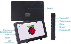 img 2 attached to 🖥️ SunFounder Raspberry Pi 7" Touchscreen - Capacitive, 60Hz