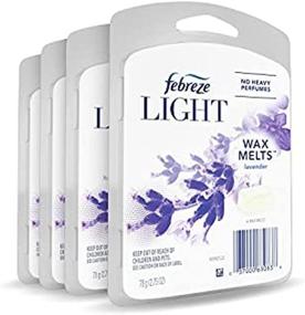 img 4 attached to 🌸 Febreze Light Lavender Wax Melts - 6 Count, Pack of 4 - Air Freshener & Odor Eliminator