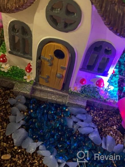 img 1 attached to Light-Up Fairy Garden Kit For Kids - Craft & Grow Your Own Indoor Gardening - Gift For Girls & Boys : Includes Everything For Planting A DIY Magical Enchanted Gardens - Fun STEM Crafts review by Sandy Vaughn