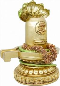 img 2 attached to Hindu Shiva Lingam Sculpture - Traditional Indian God Shiv Ling Religious Statue - Handcrafted Murti For Pooja Mandir Altar, Diwali Gifts, And Temple Decor - Lord Figurine For Weddings And Returns