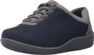 clarks womens sillian walking synthetic women's shoes : athletic logo