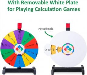 img 3 attached to Enhance Early Math Skills With WinSpin'S Interactive 12" Spinning Wheel Teaching Aid - Perfect For Homeschooling!